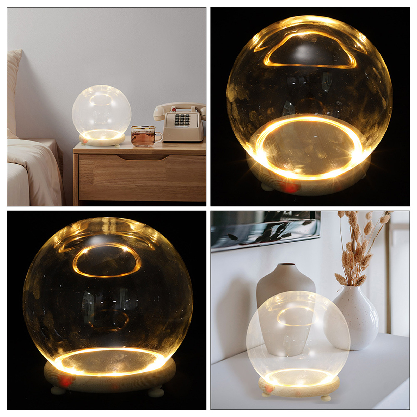 Plastic Dome Clear - Vitrine en dôme de verre pour