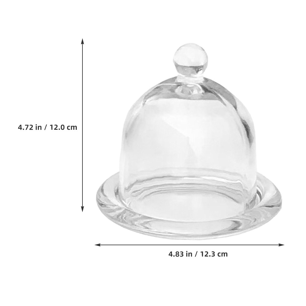 2 pièces, mini présentoir à gâ - Plastic Dome Clear avis et prix