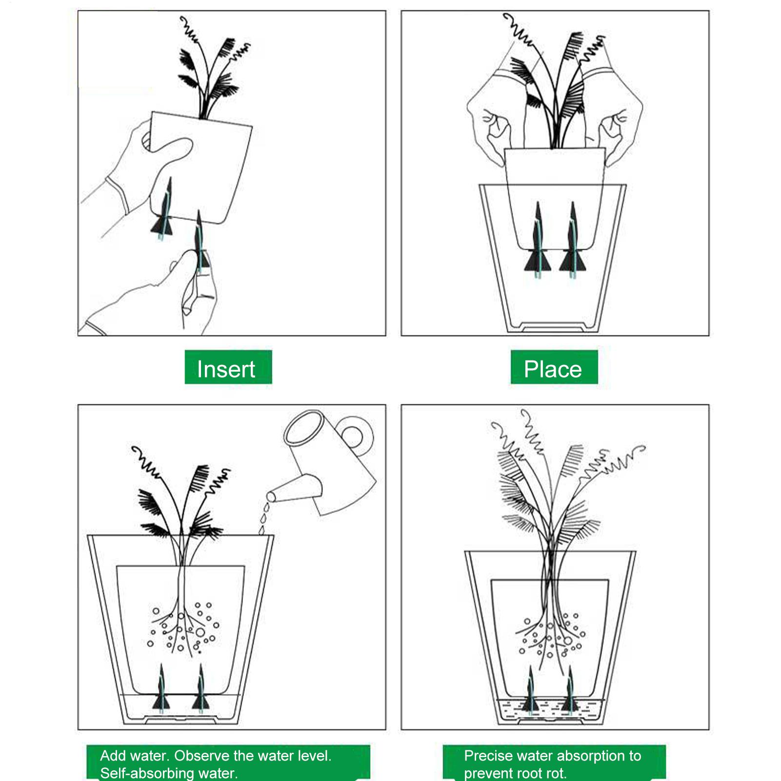 Jardinière à arrosage automati - Self Watering Insert avis et prix
