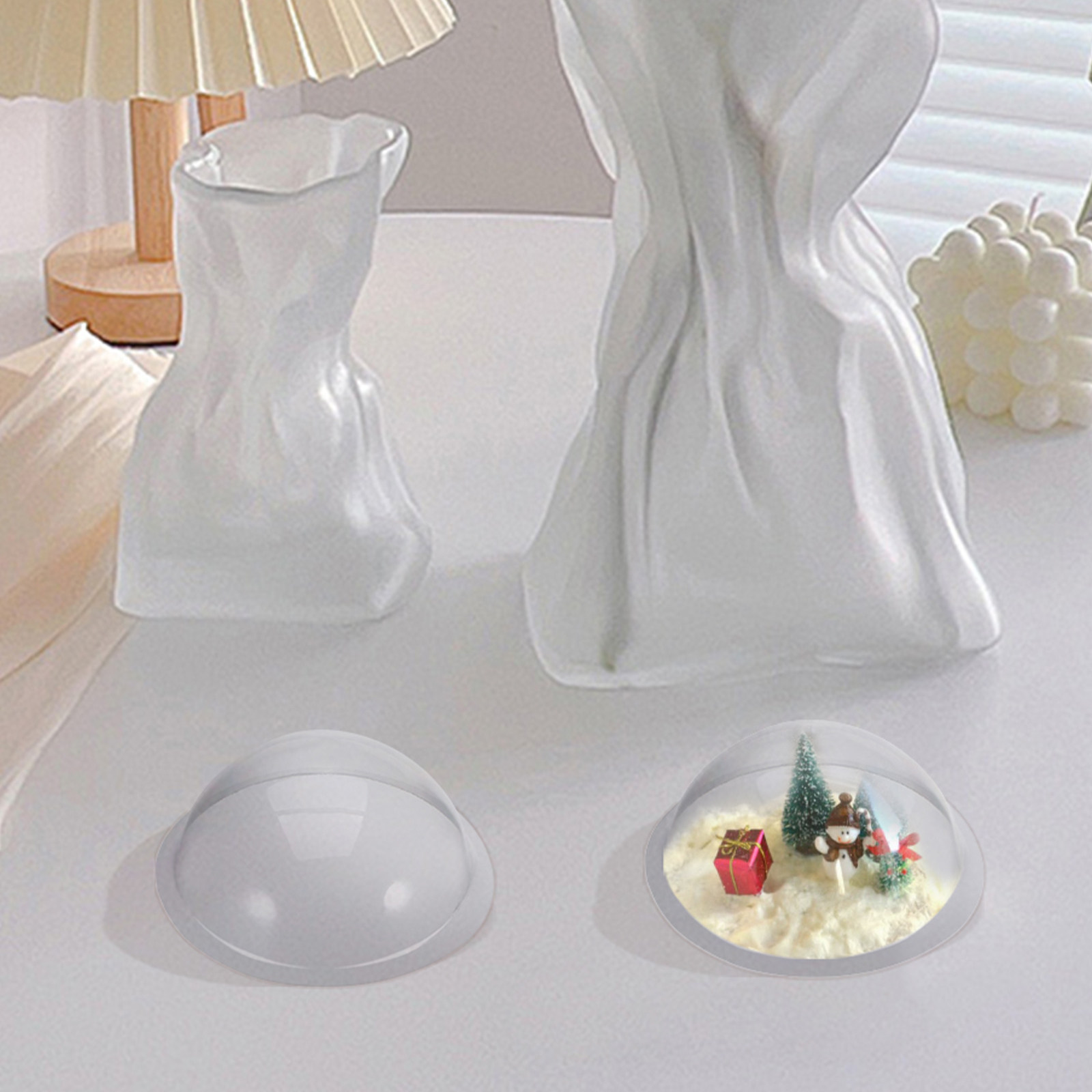 12 couvercles en plastique tra - Plastic Dome Clear avis et prix