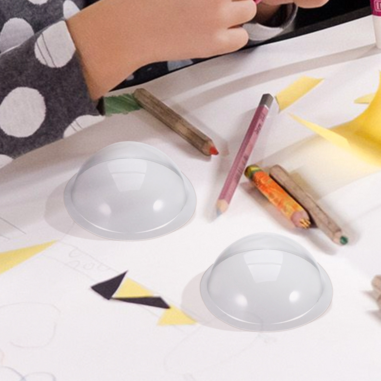12 couvercles en plastique tra - Plastic Dome Clear avis et prix